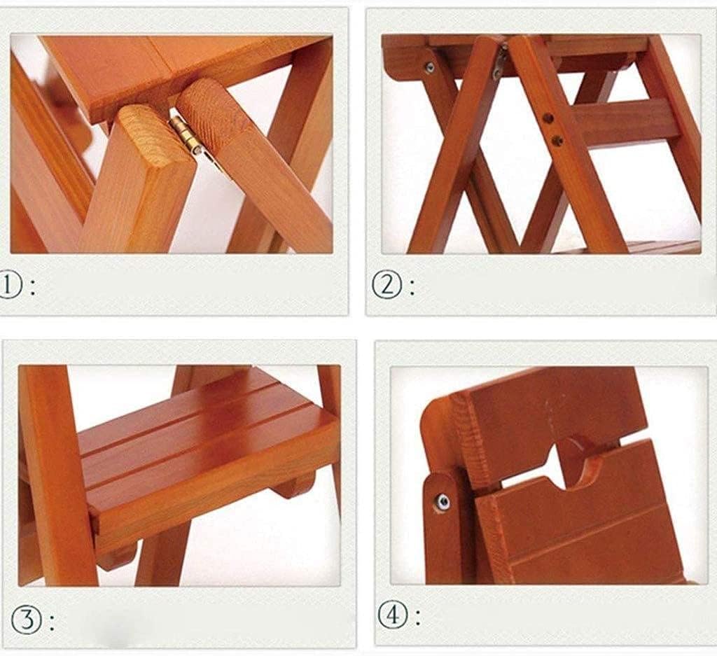 Small Step Stool A Frame Telescopic Folding Ladder Extendable Extension Foldable Portable Steps Ladders Indoor Outdoor 330lbs Load Capacity (Color : C)