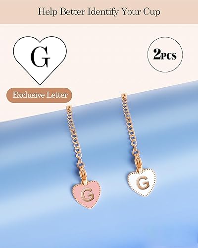 Miniatura 10 de Accesorios de letras para Stanley Cup, 2 piezas con nombre de identificación y asa para vaso StanleySimple Moderno, Dijes de identificación inicial