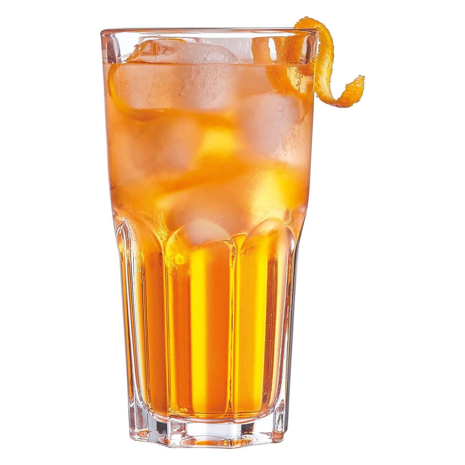 6 Bicchieri Altri Arcoroc Granity 35 Cl - Vetro Temprato, Impilabili, Design Vintage Per Cocktail E Bibite - Foto 3