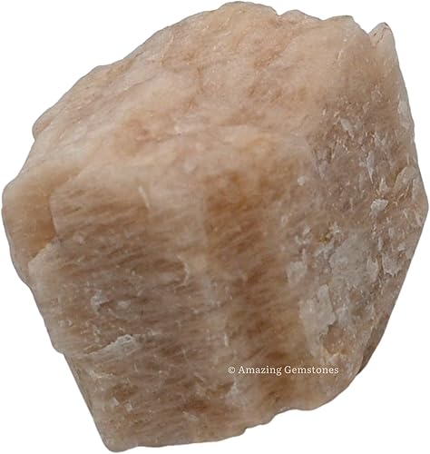 Miniatura 2 de 2 piezas de cristales crudos de piedra lunar crema y piedras curativas, rocas naturales para rodar y hacer tú mismo, piedras y cristales crudos