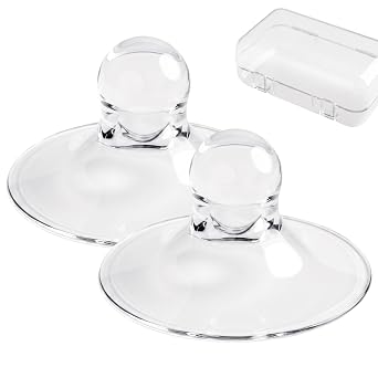 Nipple Corrector for Flat or Inverted Nipples, 2-Pack Soft Silicone Everter