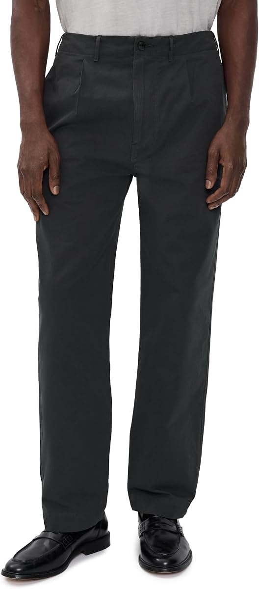 Madewell Men's Cotton Twill Single Pleat Pants