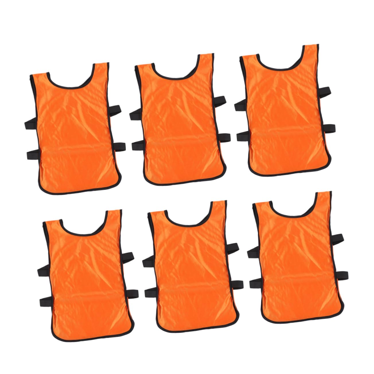 Happyyami 6 Pièces Gilet Entraînement Maillot De Football Gilet D'Entraînement Football