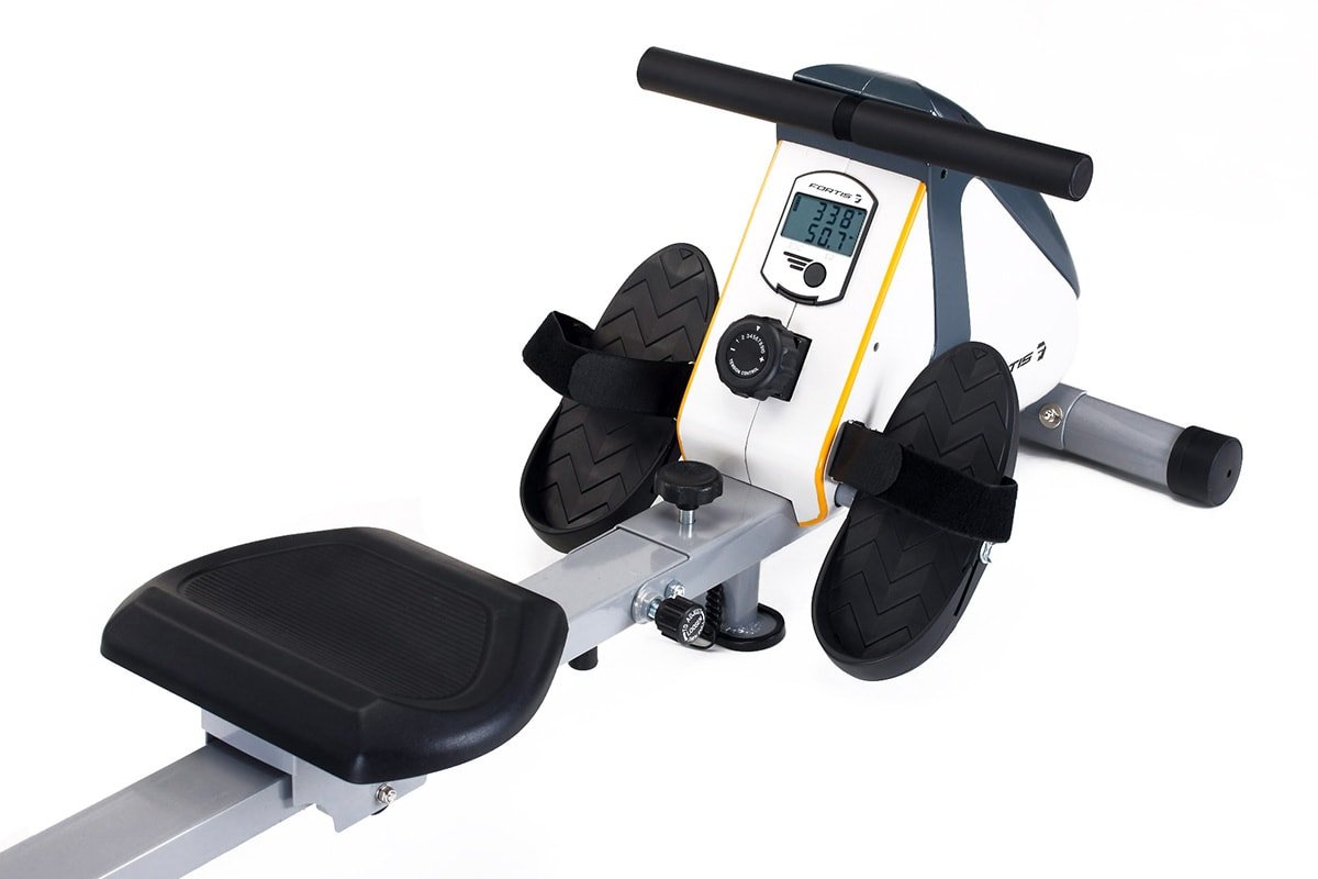 fortis foldable mechanical exercise rowing machine