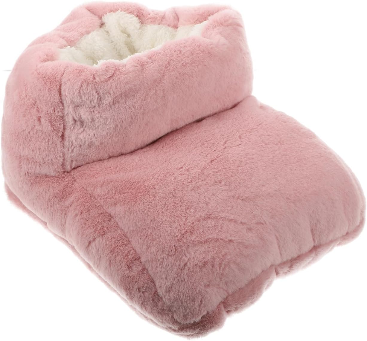 Toddmomy 1set USB Electric Heating Shoes Supple Foot Warmer for Quick Heating Lightweight and Portable for Home Use Soft Faux Fur Material