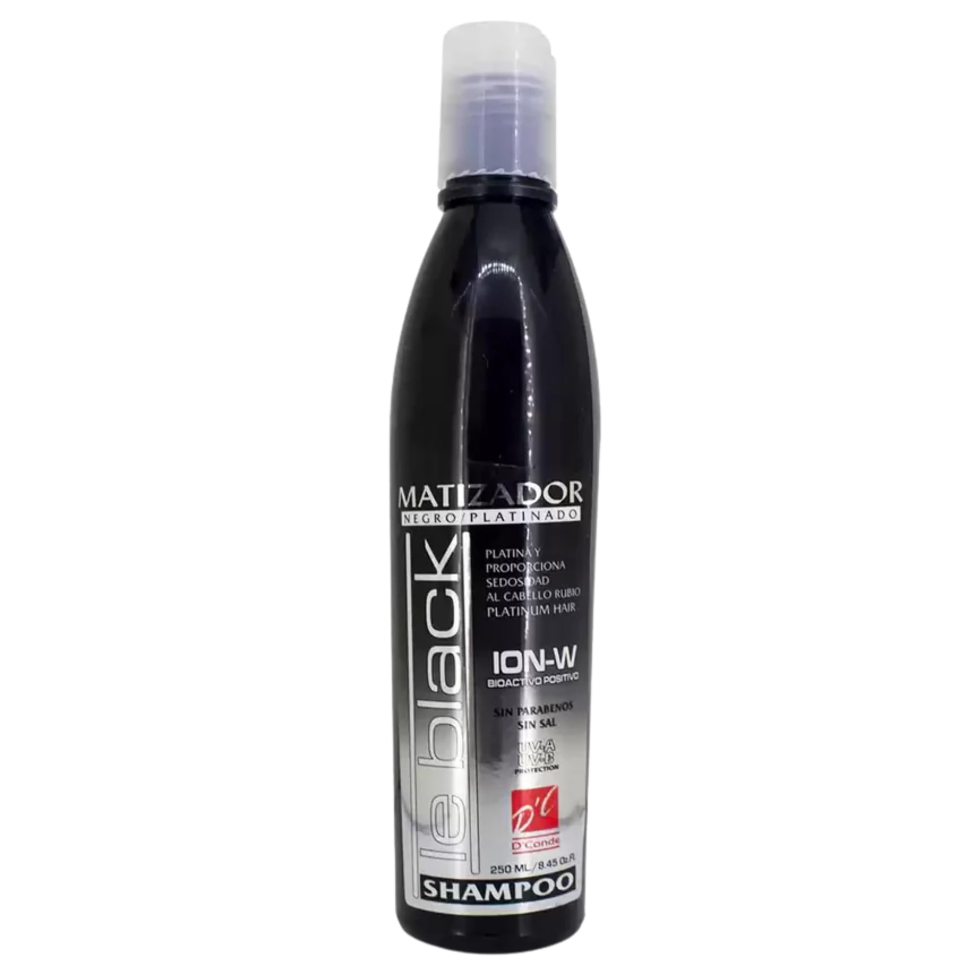 Le Black Purple Toning Shampoo – Shampoo for Blonde Hair, 8.45 Fl Oz, Formal Tone, Black/Platin – Enhance and Maintain Vibrant Blonde Shades with a Premium Hair Care Formula