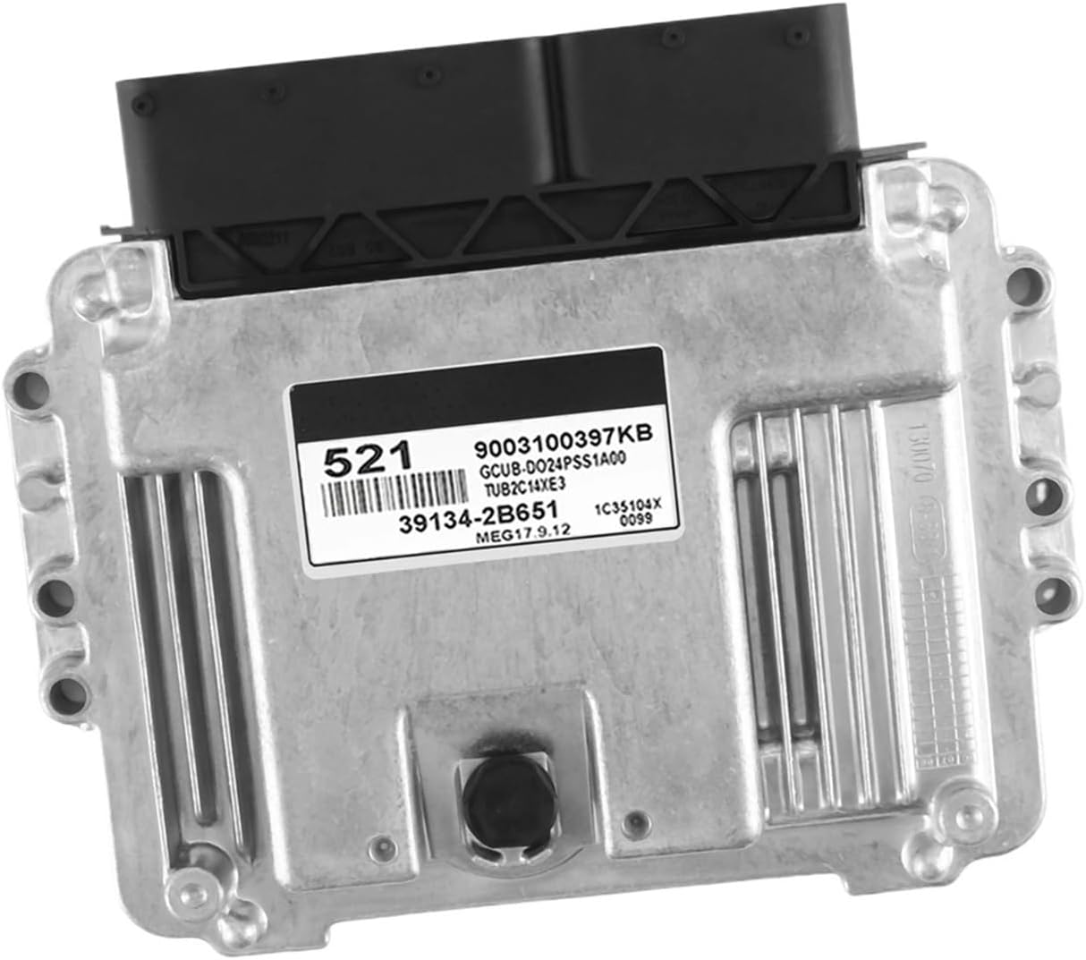 39134-2B651 Car Engine Computer Board ECU Electronic Control Unit MEG17.9.12 521，Compatible for KIA Rio 2011-2014 391342B651