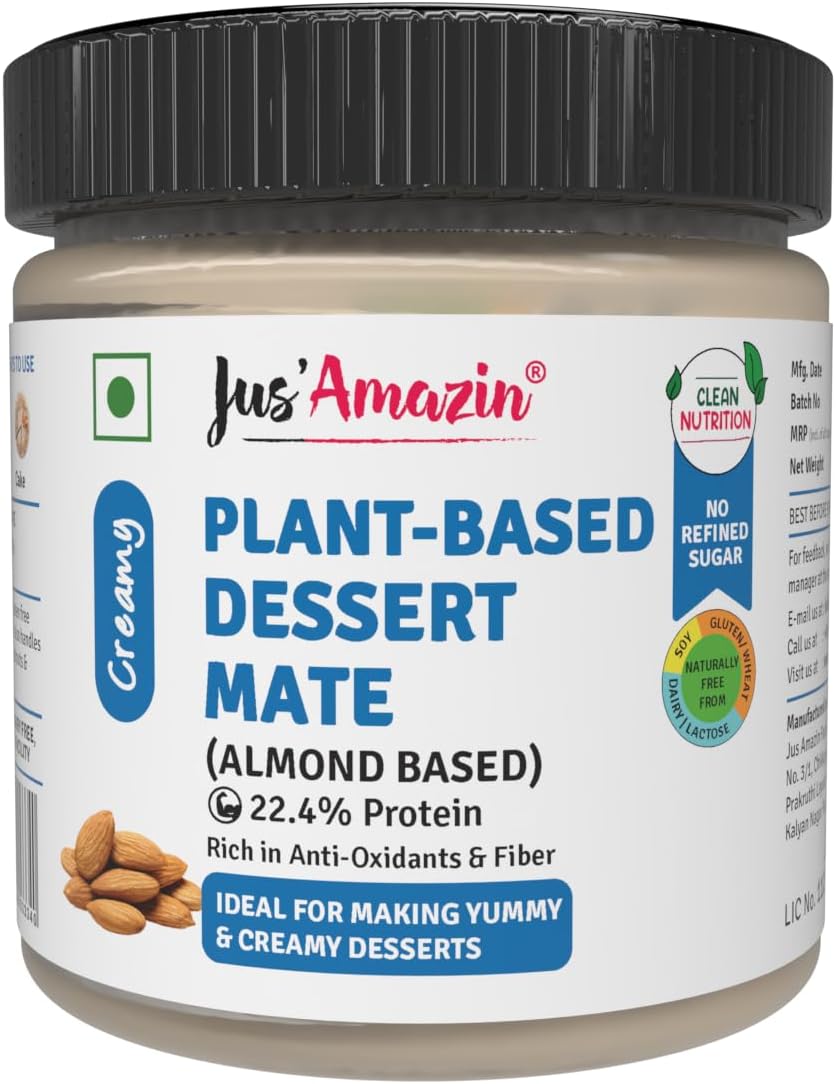 Plant-Based Dessert Mate (Almond Based) 200g | Dairy Free Condensed Milk - Plant-Based | Clean Nutrition.