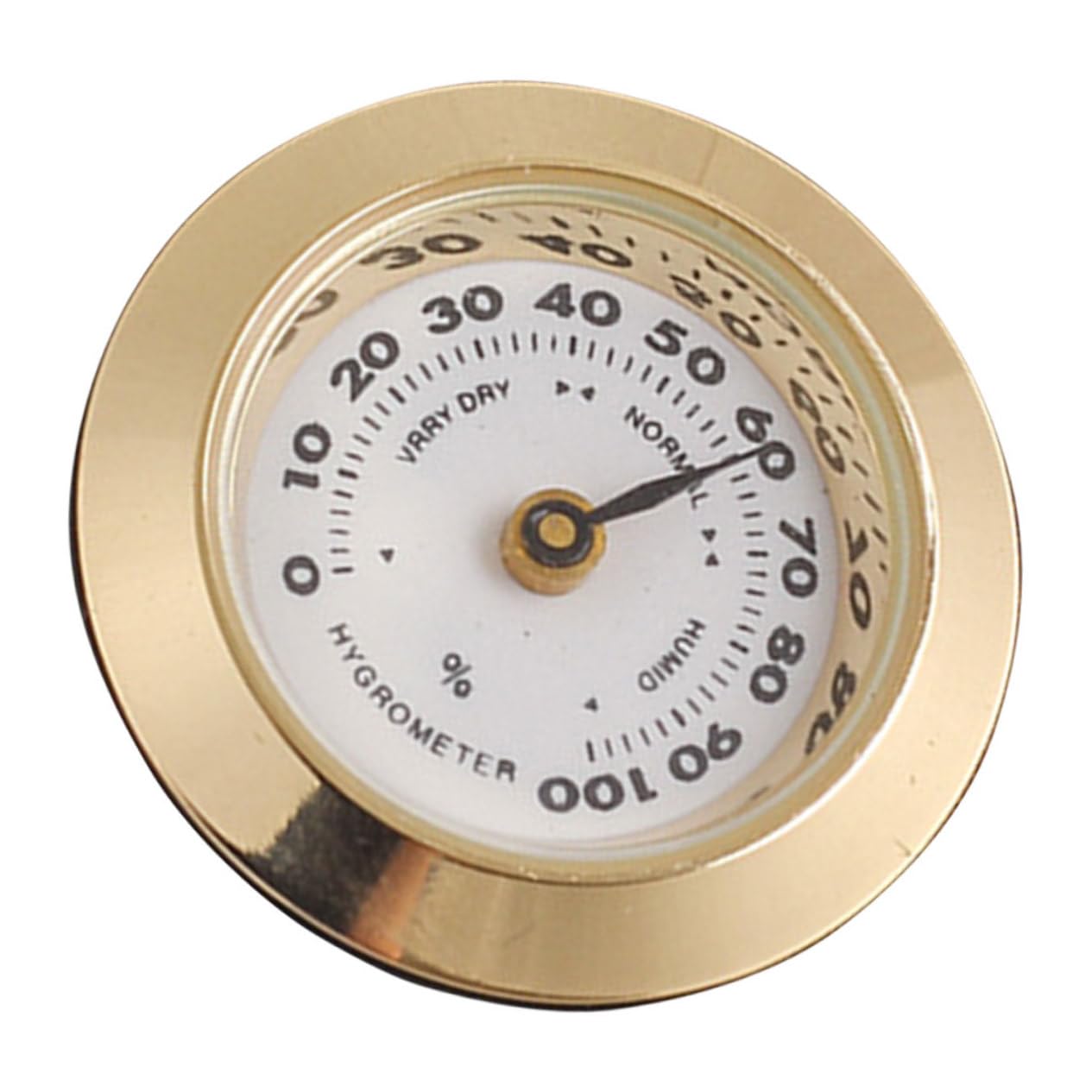 5 Pezzi Hygrometro Meccanico per Humidor Strumento Umidità per Box Alta Precisione e Facile Installazione