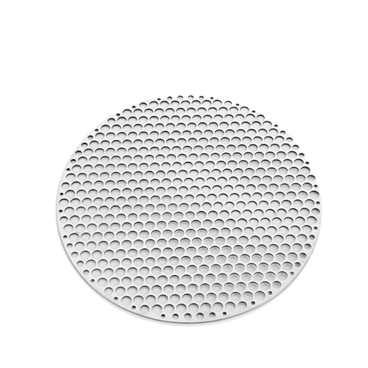 Grille barbecue ronde 28cm pour vos pique-niques et repas au charbon