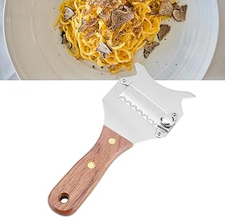Adjustable Truffle, Cheese & Chocolate with 430 Wooden Handle for Shavings – Kitchen Gadget