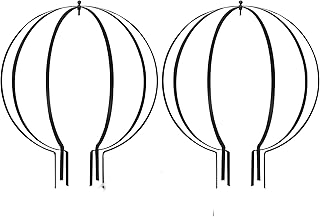 Metal Circle Trellis, Garden Sculpture Globe Topiary for Climbing Plants...