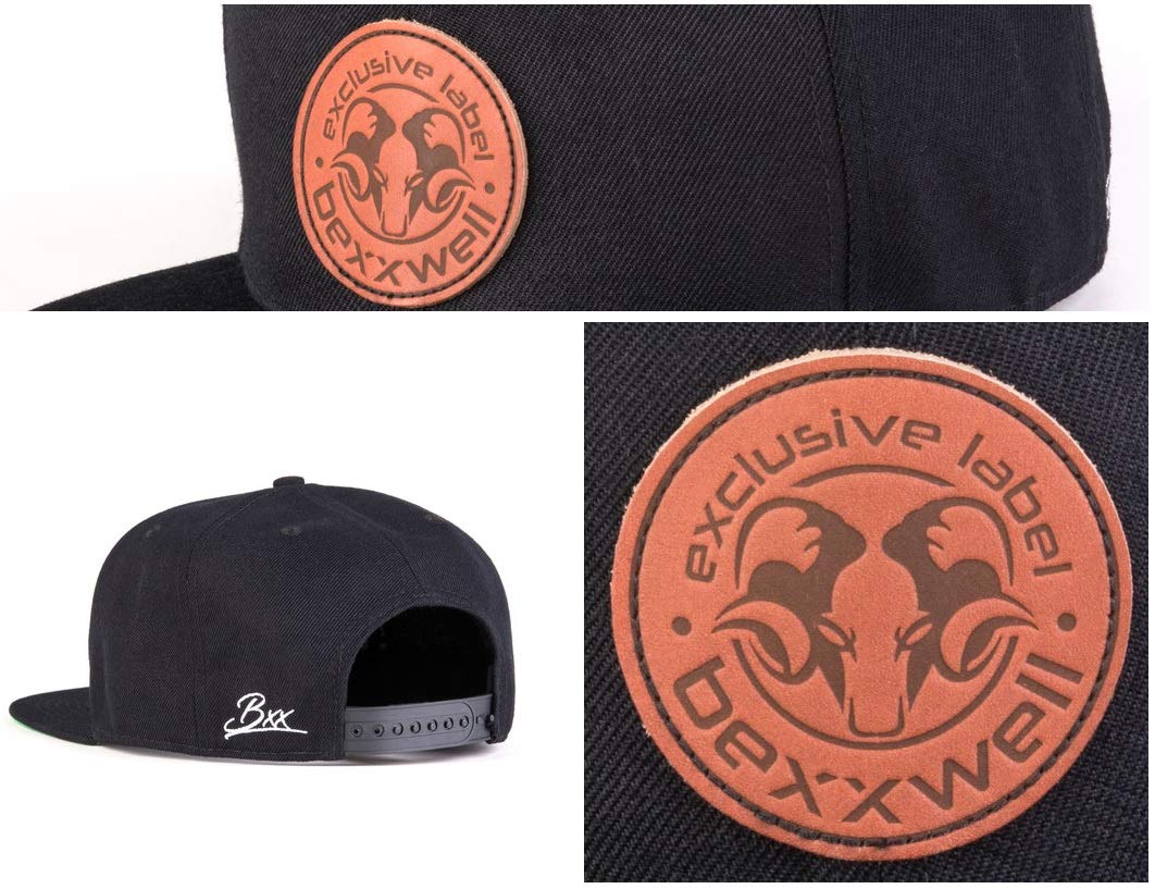 Set di 2 berretti snapback, look partner per grandi e piccini