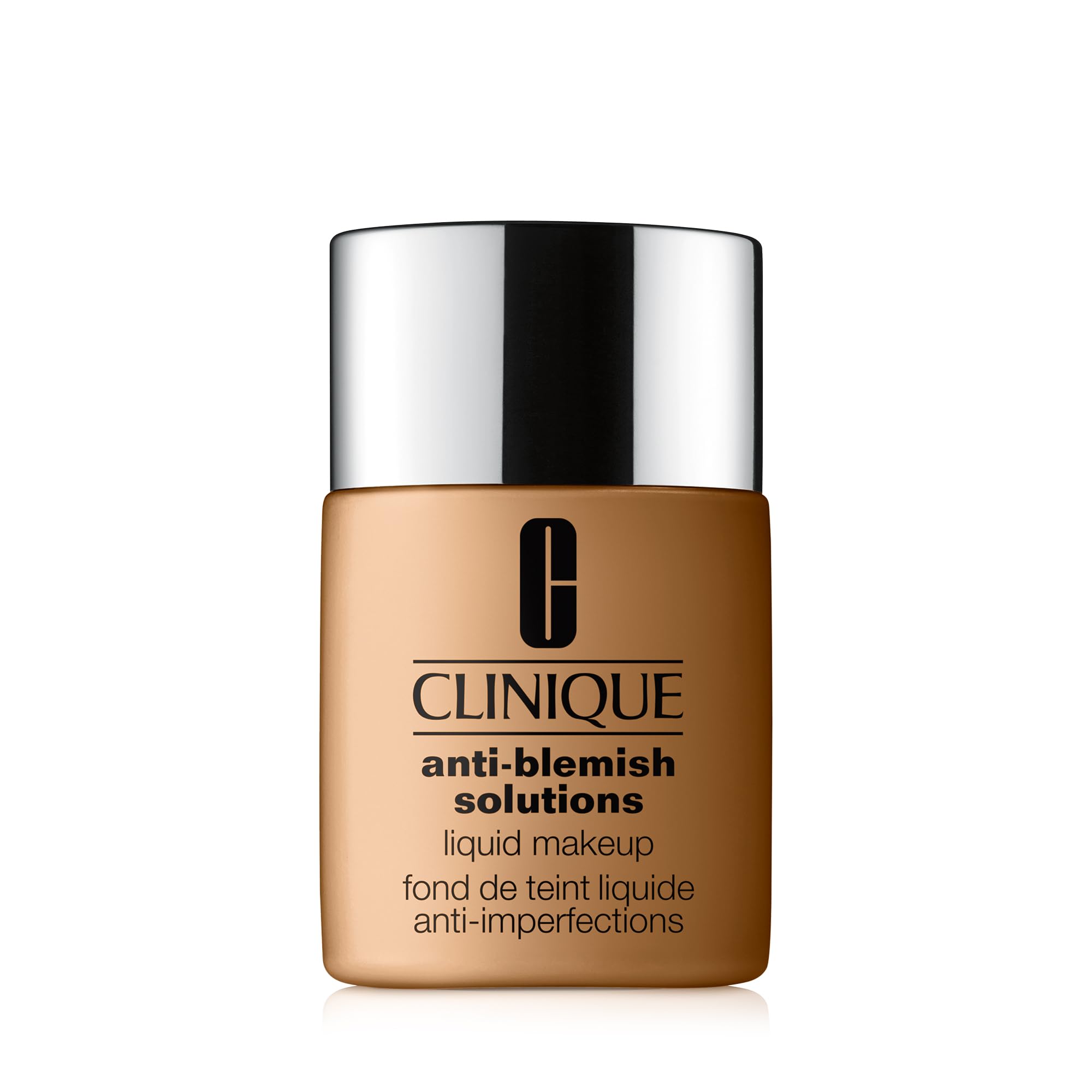 Clinique Anti-Blemish Solutions Fond de Teint Liquide à l'Acide Salicylique Pour Peaux Mixtes à Grasses | Couvrance Moyenne, Fini Mat Naturel