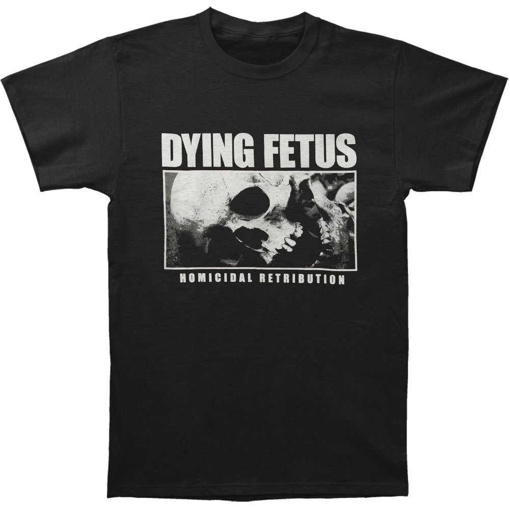 Men's Homicidal Retribution T-Shirt Small Black