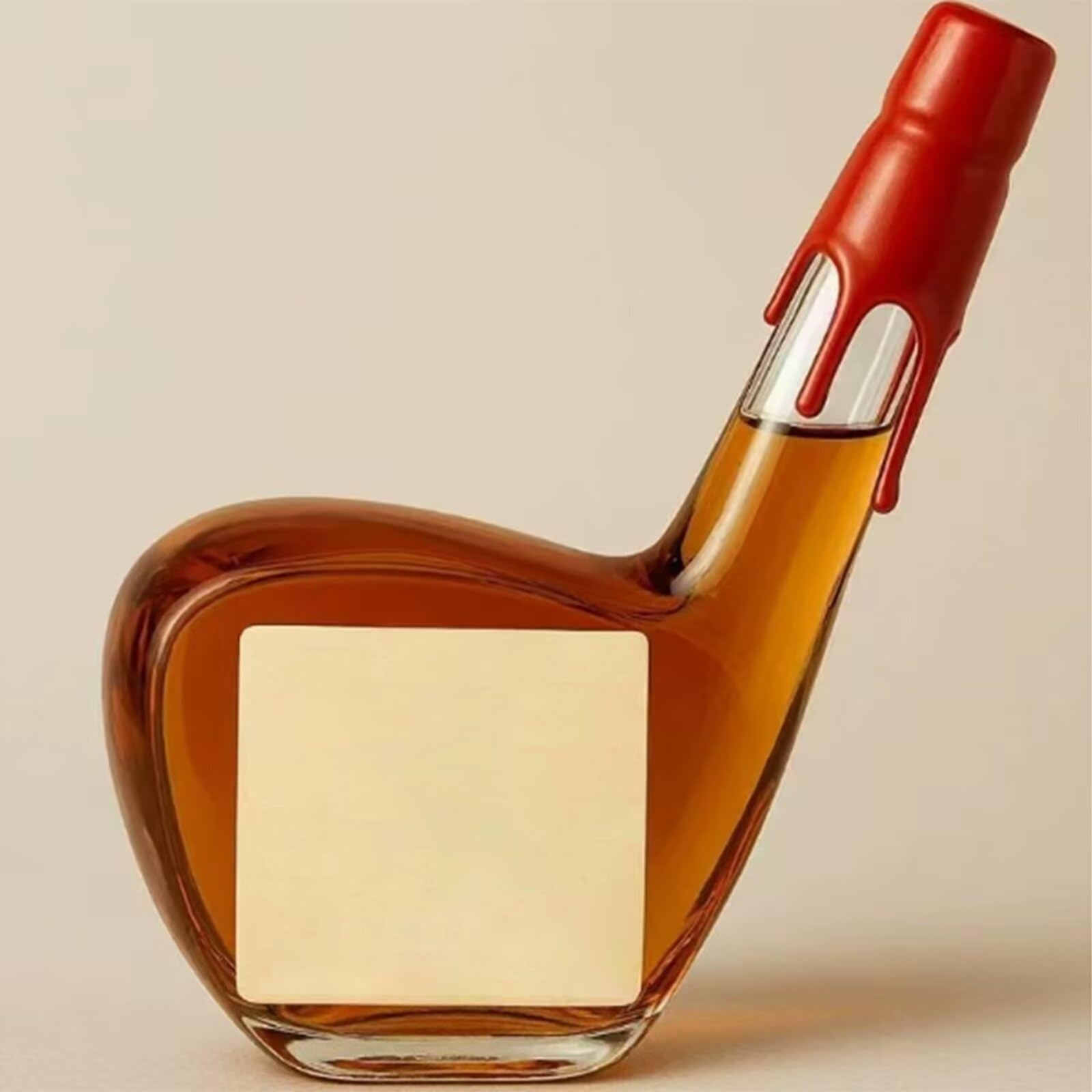 Karafka, 300 ml butelki whisky do golfa, ozdoby, ręcznie dmuchane szklane karafki(A)