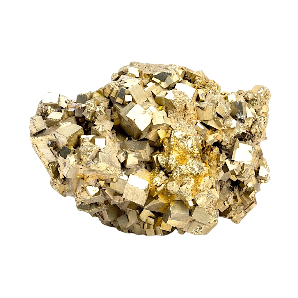 Pyrite Stone Original Certified Crystals Raw Rough from Peru Used for Bussiness Luck, Wealth, Abundence, Vastu and Reiki Approx weigh 30 to 40 Grams.