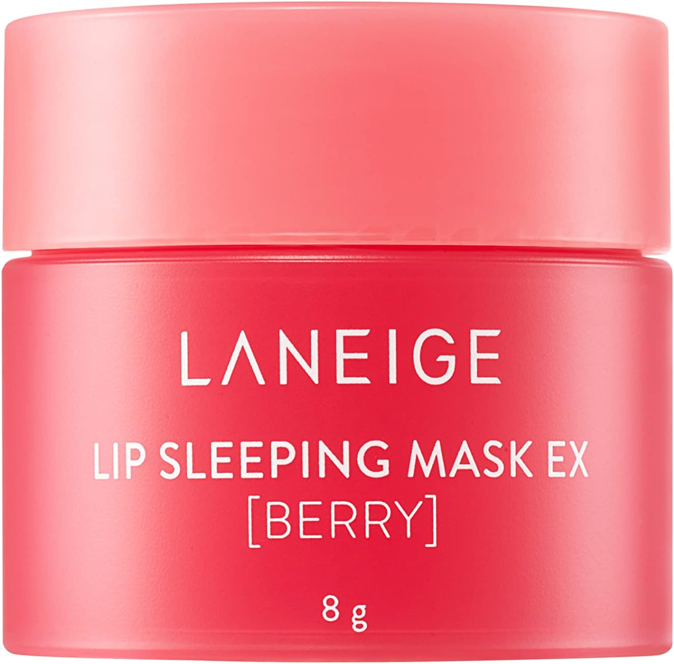 Lip Sleeping Mask_EX | Moisturizing Lip Treatment with Vitamin C + Shea Butter for Soft Hydrated Lips | Overnight Repair | Lip Balm For Dry Chapped Lips| Lasting Hydration | Berry |8Gm