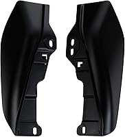 Vista 28 de HR3 Auburn Sunglo & Black Hole con escudo térmico de aire con marco medio deflectores compatibles con 2019 CVO Limited FLHTKSE Adecuado para Harley