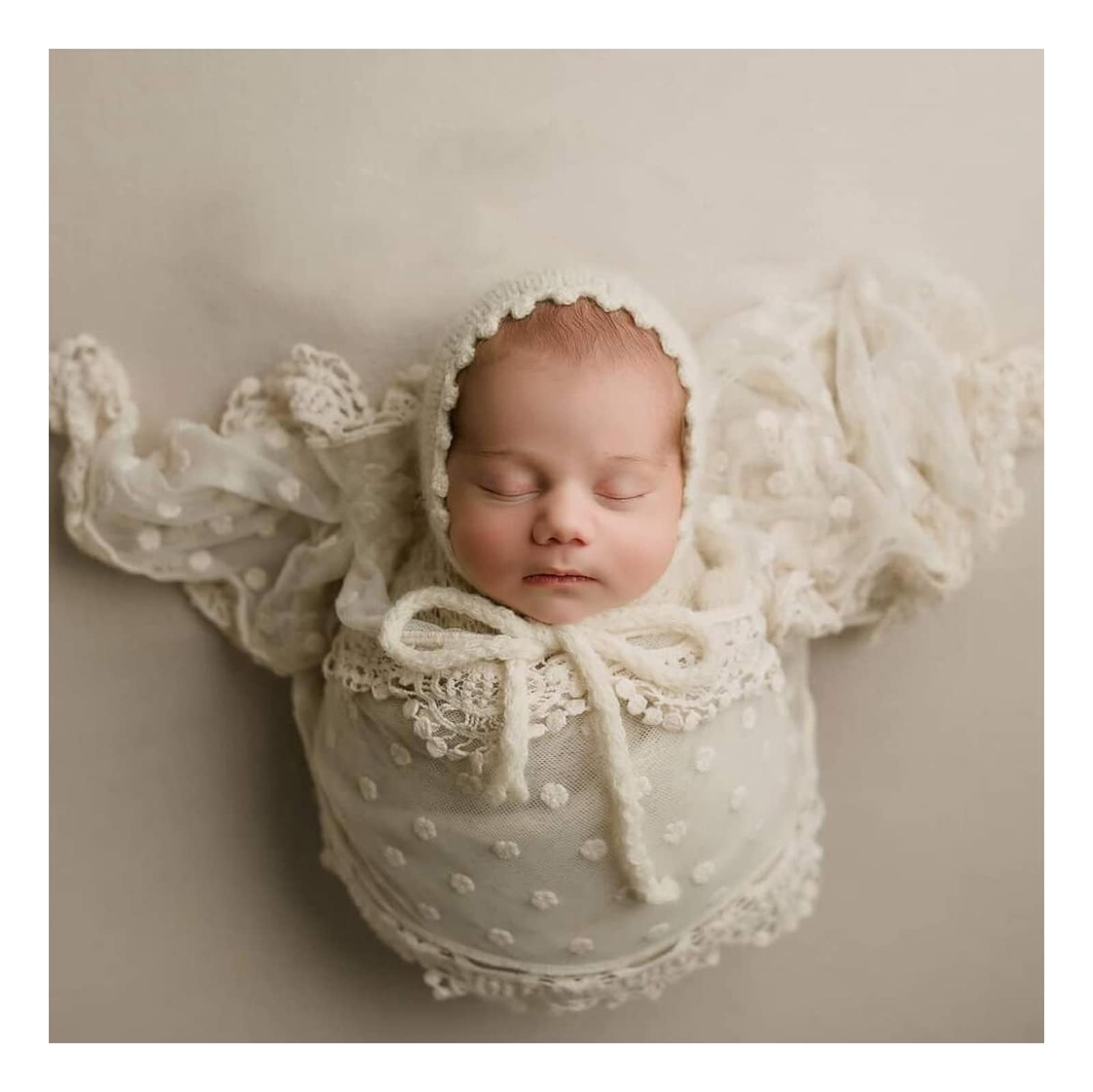 Newborn Photo Prop Wrap / Lace Wrap / Baby Cocoon / Photo Prop