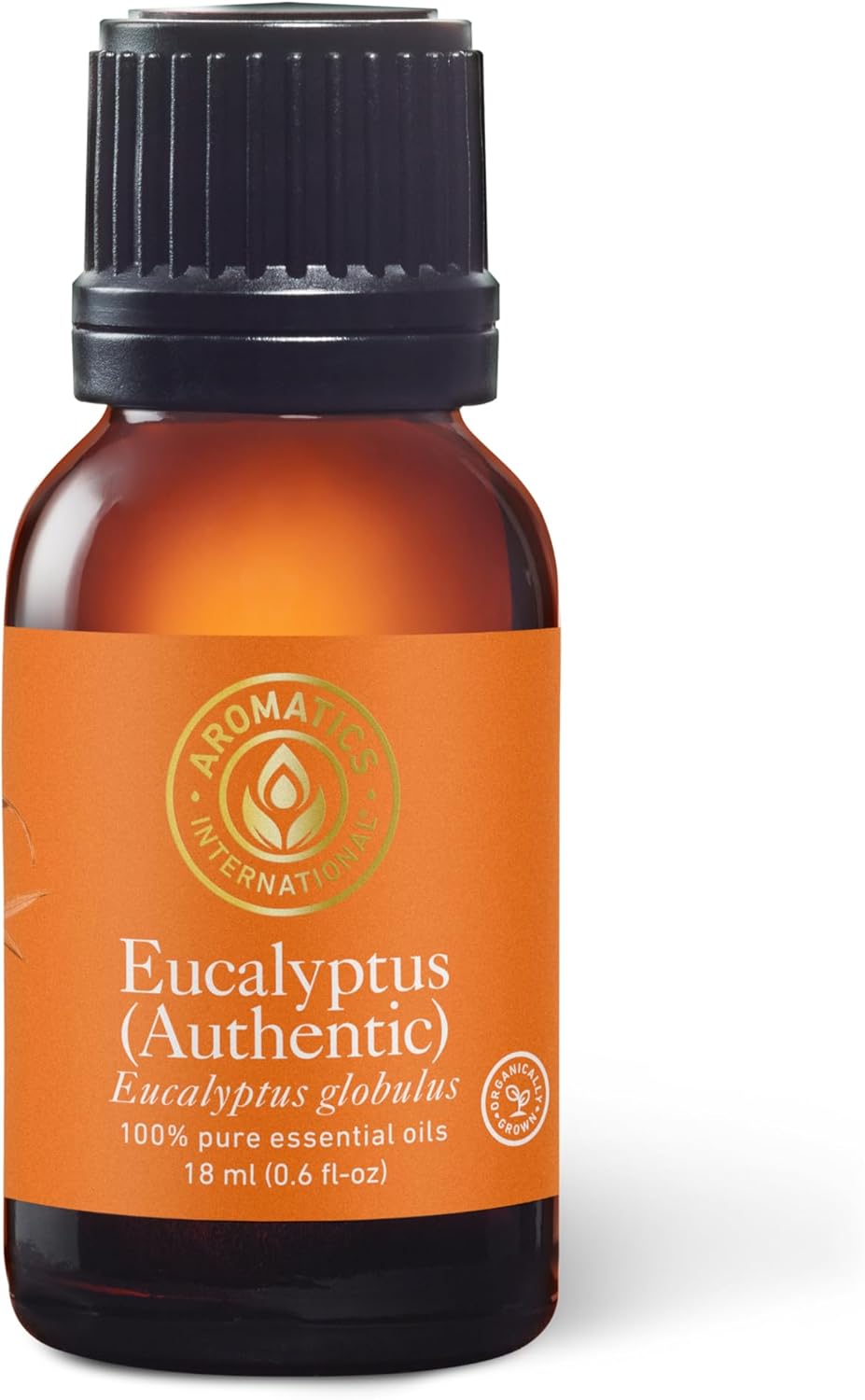 Aromatics International Premium Organic Eucalyptus Globulus Essential Oil 18ml | 100% Pure Essential Oil for Diffusion & Aromatherapy