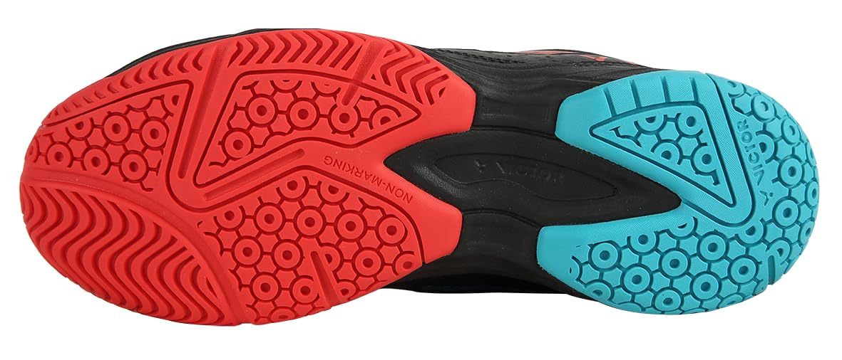 Victor SH-A170 Badmintonschuh, Squashschuh Hallenschuh für jeden Bodenbelag, mehr Komfort und sicheren Halt/Unisex