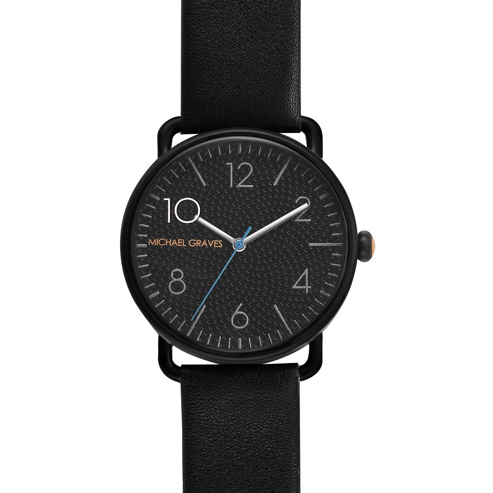 Projects Watches Witherspoon 10TH Quarzo Acciaio Pelle Nero Unisex Orologio
