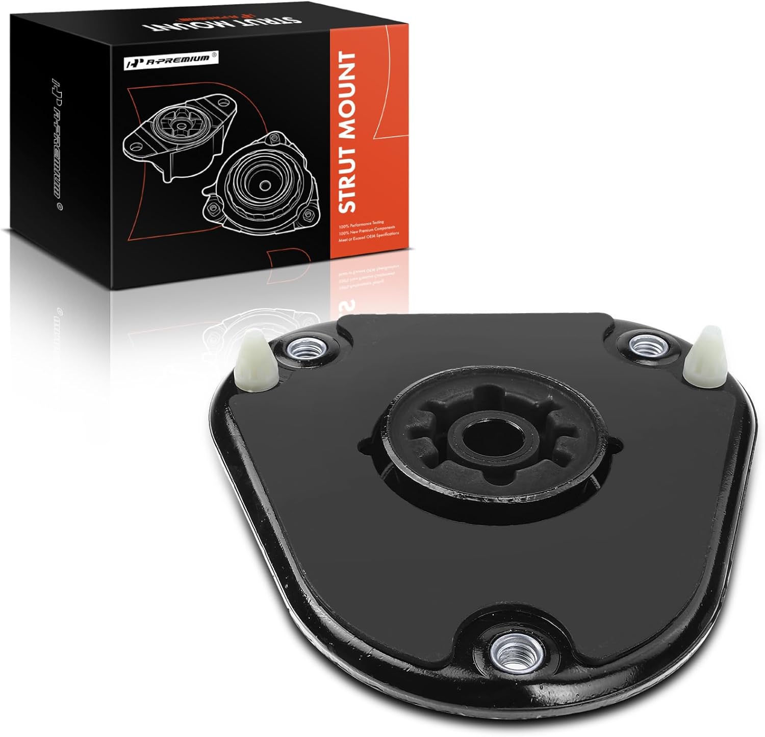 A-Premium Front Suspension Strut Mount Compatible with Cadillac DeVille Seville Buick Lesabre Park Avenue Riviera Pontiac Oldsmobile