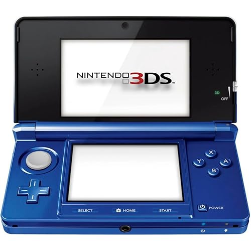 XEOLAX 3DS Handheld Game Console - Includes Memory card and Stylus Region Free REFURBISHED (Cobalt Blue)