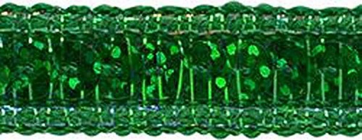 Expo International SIR6172SL Lexi Hologram Sequin with Sparkle Edge Trim Spool, 3 yd, Silver : Everything Else