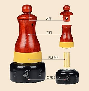 Amazon.com: Si Bin Stone Moxibustion Tank 隕石Moxa 水箱刮凳