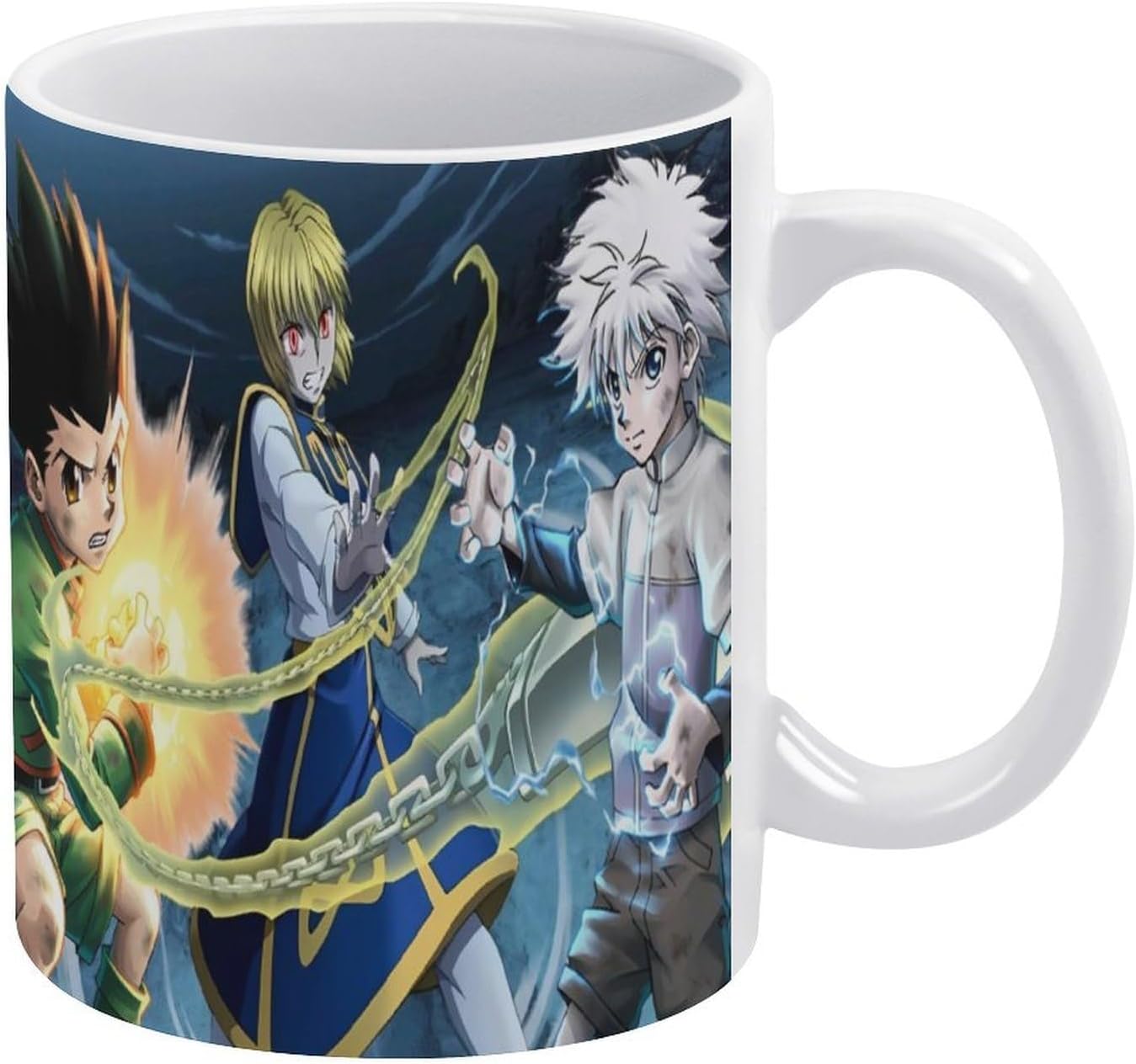 ハンター×ハンター マグカップ コップ 瀬戸物 セラミック 飲み物用 アニメ ゲーム 推し キャラ 誕生日 クリスマス プレゼント 記念品 ゲーム カフェ・オフィス・家用