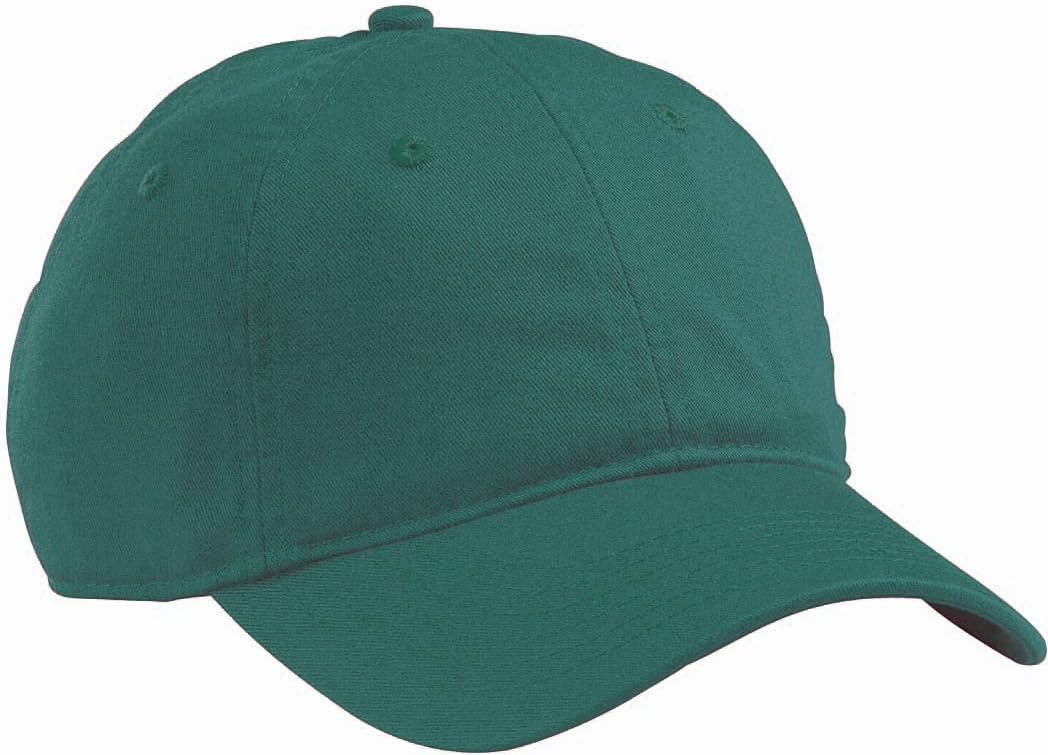 Organic Cotton Twill Unstructured Baseball Hat OS EMERALD FOREST