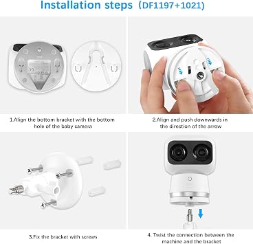 Camera Mounting Bracket Wall Mount for eufy Security Indoor Cam S350 (Wall Mount Bracket)