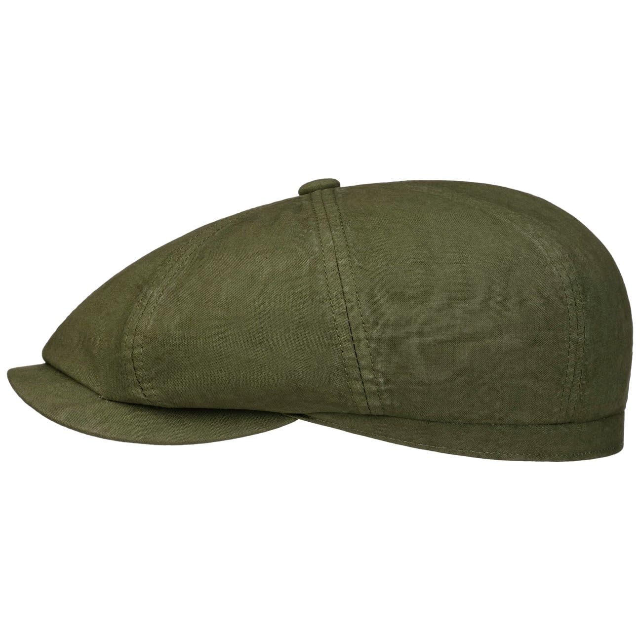 Stetson Hatteras Ballonmütze aus Bio-Baumwolle Herren Flat Cap mit UV-Schutz 40 Schiebermütze Frühjahr Sommer