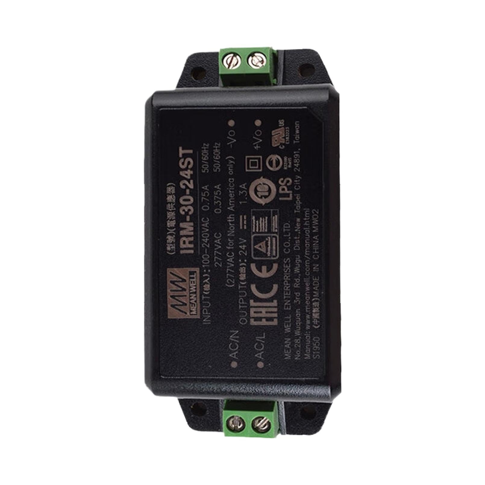 Industrial Open Frame 31.2W 24V 1.3A IRM-30-24ST Meanwell AC-DC SMPS IRM-30 MEAN WELL Switching Power Supply