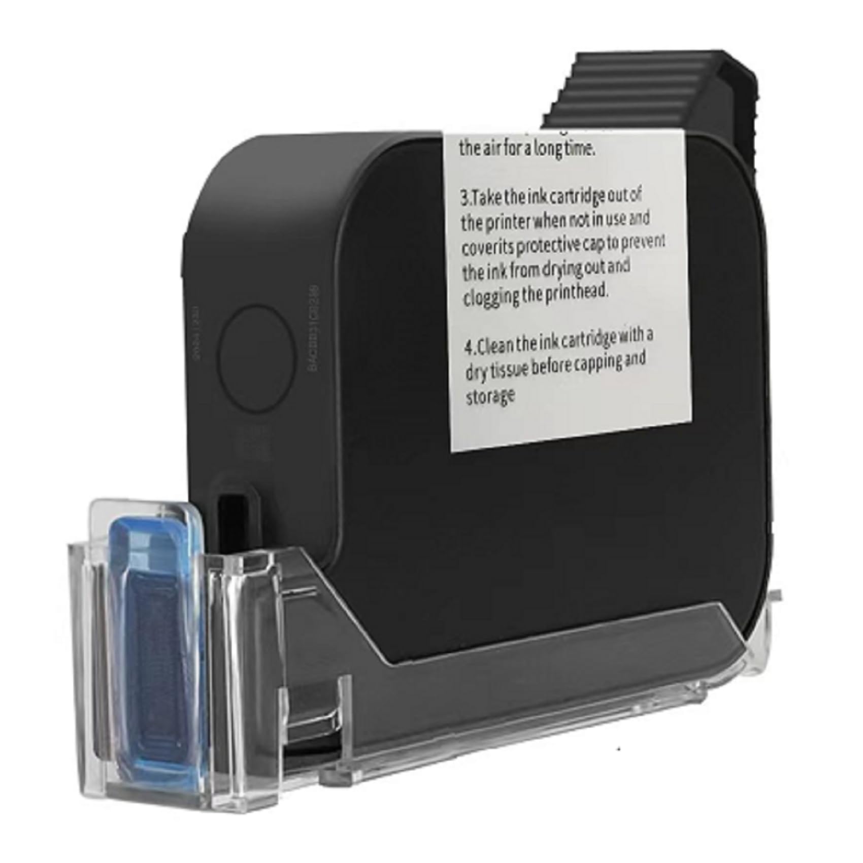 WCUOYJET Handheld Printer Ink Original Solvent Fast-Drying 42ML Black Ink Replacement for H760 Handheld Inkjet Printer Ink Cartridge