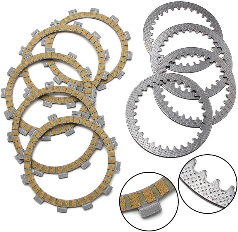 Friction Clutch Plate Motorcycle Clutch Friction Disc Plate Kit For GIXXER155 GSX150F GSX-R125 GSX150 GSX-R150 For Gixxer RFL8/RFXL8 MFL8/MFXL8