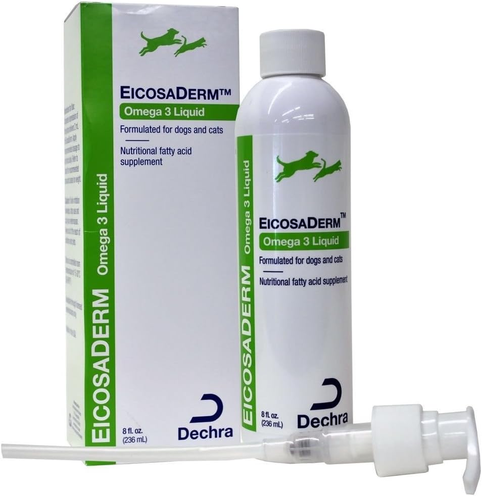 EicosaDerm Omega 3 Liquid for Dogs and Cats Nutritional