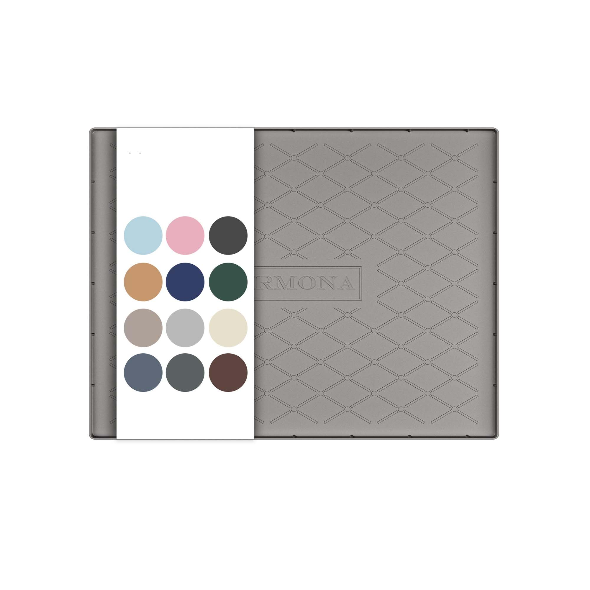 URMONA Tappetino Sottolavello Impermeabile per Cucina 48 x 71 cm, Tappetino in Silicone per Mensole e Organizer, Protezione per Mobile Sottolavello per Cucina e Bagno (Kaki)