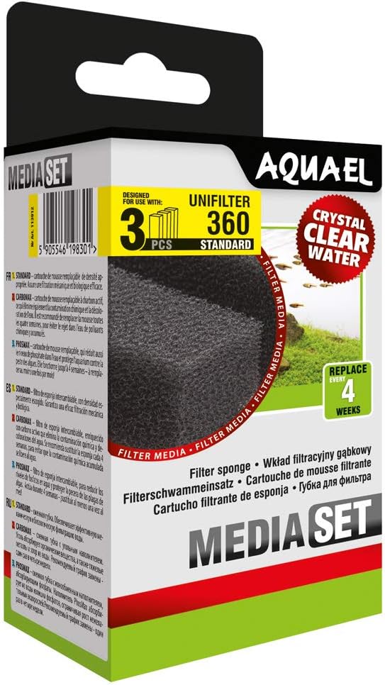 AquaelSponge Unifilter 360, 3-Pieces