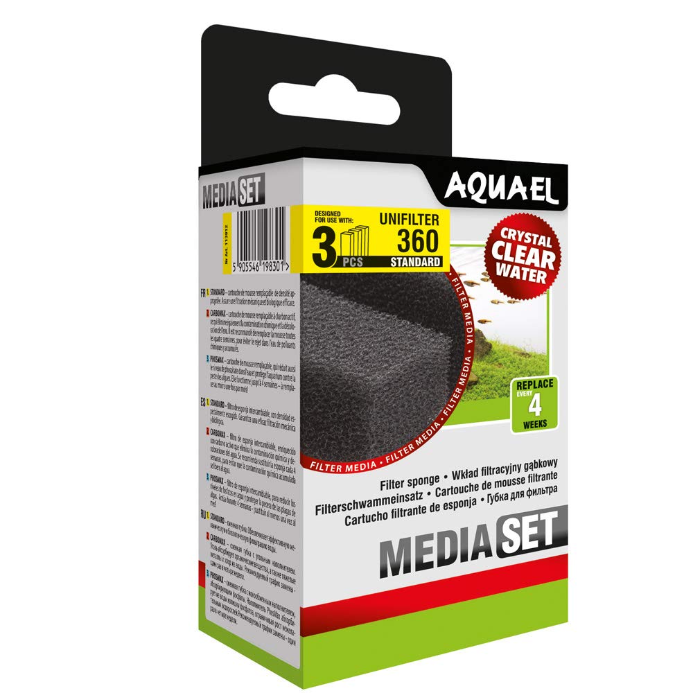 AquaelSponge Unifilter 360, 3-Pieces