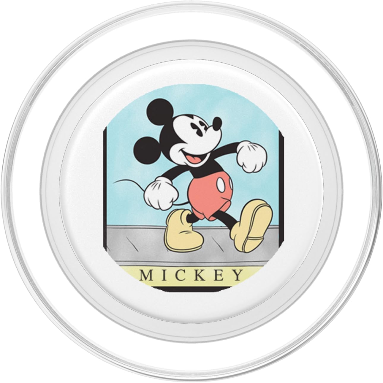 Disney Mickey Mouse On A Stroll PopSockets Stand for Smartphones and Tablets PopSockets MagSafe PopGrip for iPhone