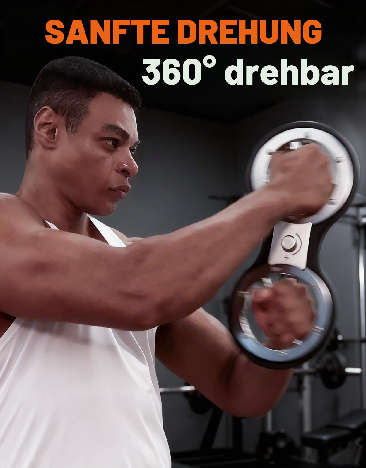 Fitarc 8/5,4 kg Verbrennungsmaschine, Griffkrafttrainer, Arm Workout Ausrüstung für Männer und Frauen, multifunktionaler Hand- und Unterarmtrainer, Arm- und Schulterkrafttraining für Zuhause und Fitnessstudio Workouts
