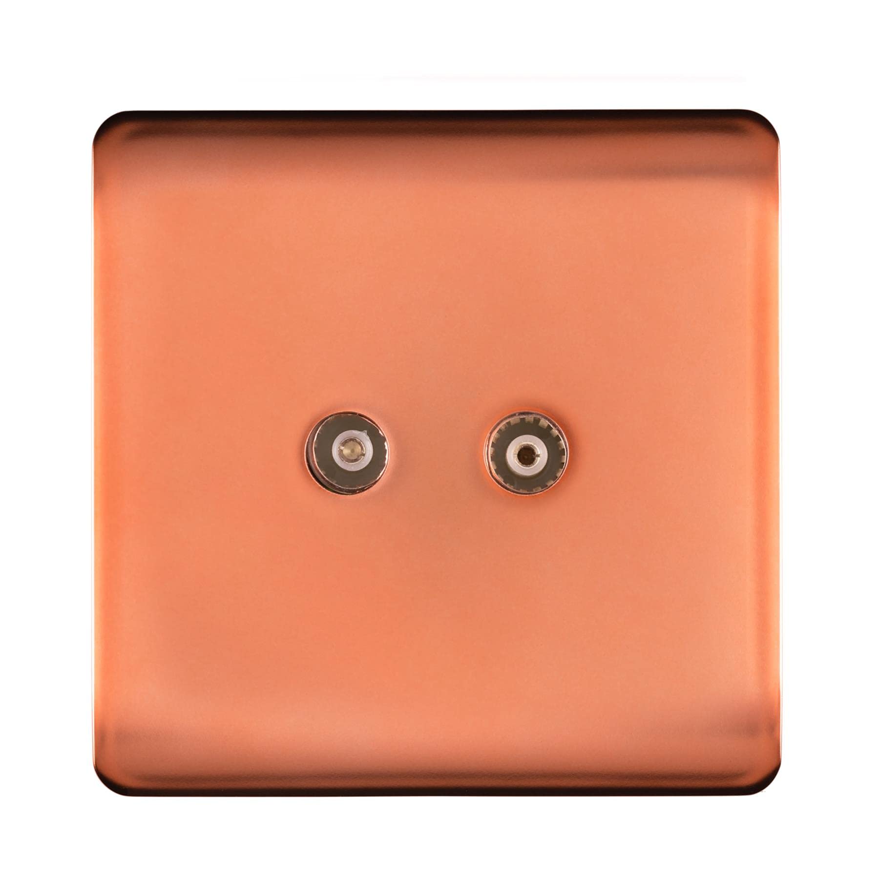 Trendi Switch Copper Trendi Artistic Modern Gang Tv Socket In Size 2