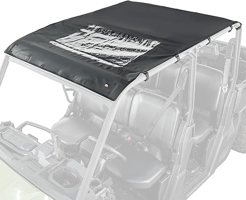 Miniatura 7 de KEMIMOTO Cubierta de techo UTV, techo suave compatible con Can Am Defender Max HD 78910 DSP XT XMR 2016-2024 resistente al agua, accesorios