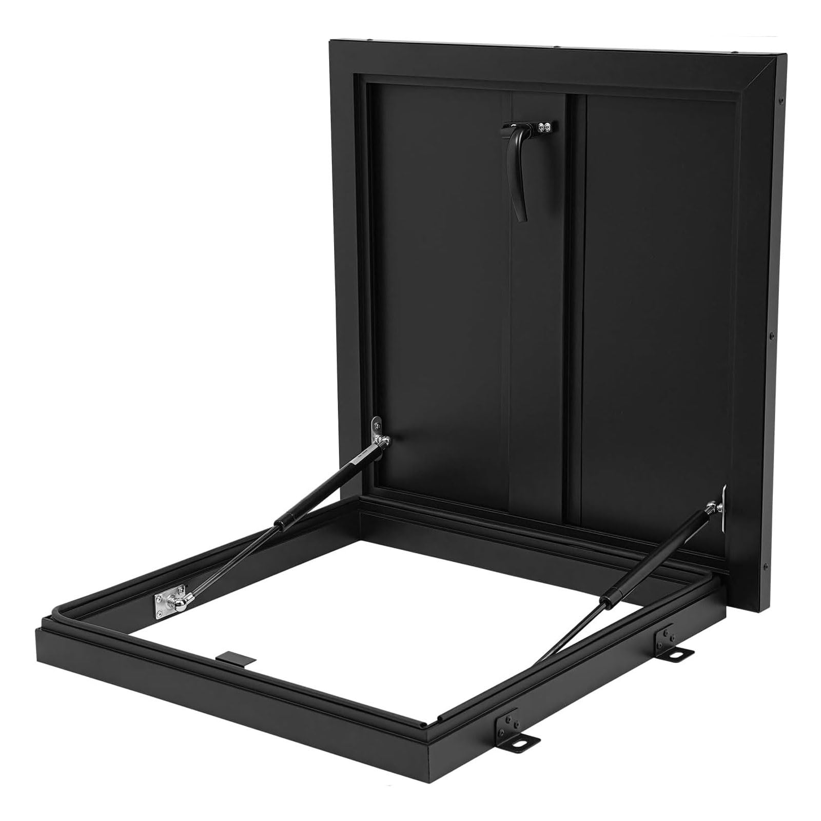 Puerta de acceso de aluminio de 50 cm con manija para trampilla de ático y sótano