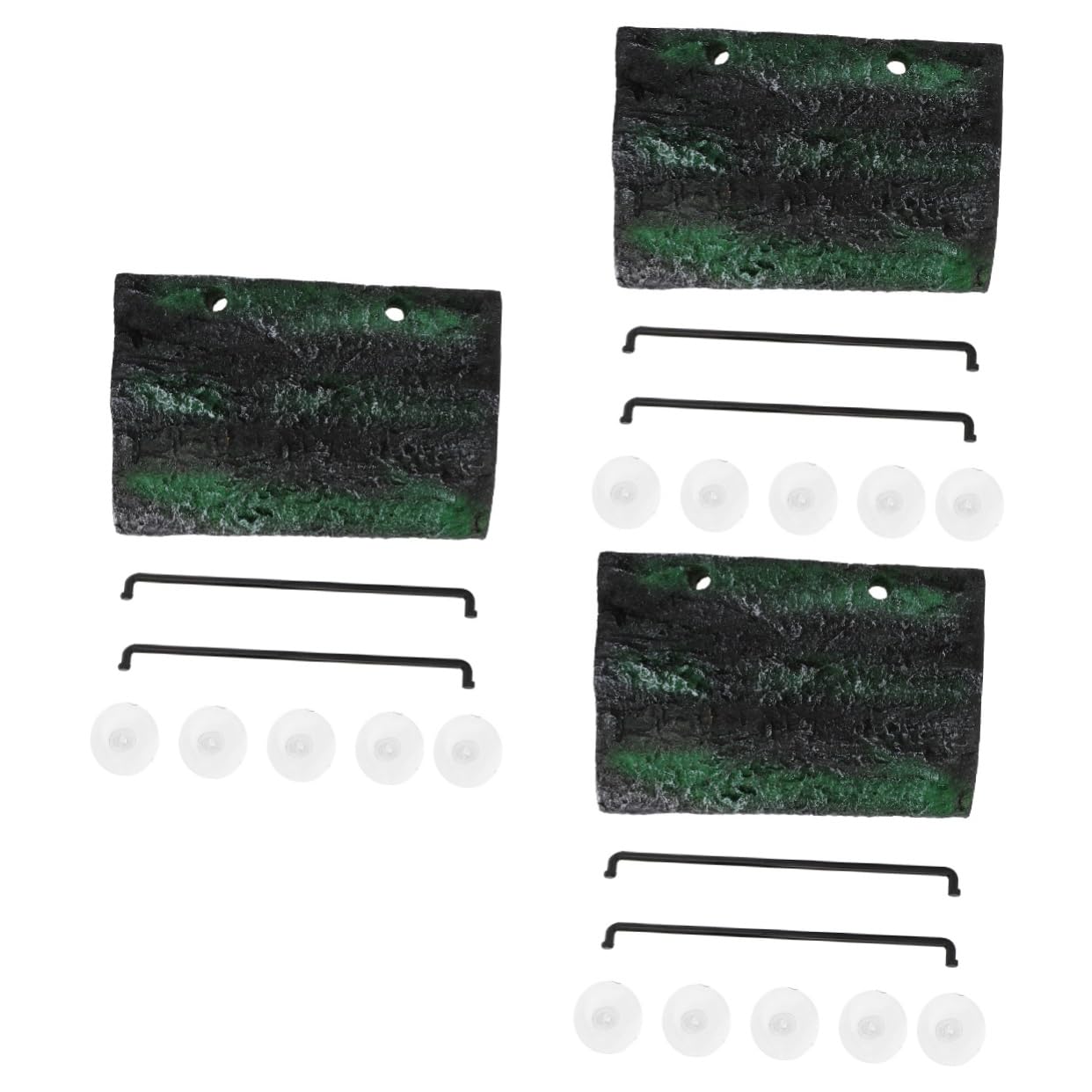 BESPORTBLE 3 Pièces Plate-Forme élévatrice Tortue décor de Tortues Plate-Forme de séchage des Tortues Decor Aquarium décoration Terrarium terrasse pour Animaux de Compagnie décor d'aquarium