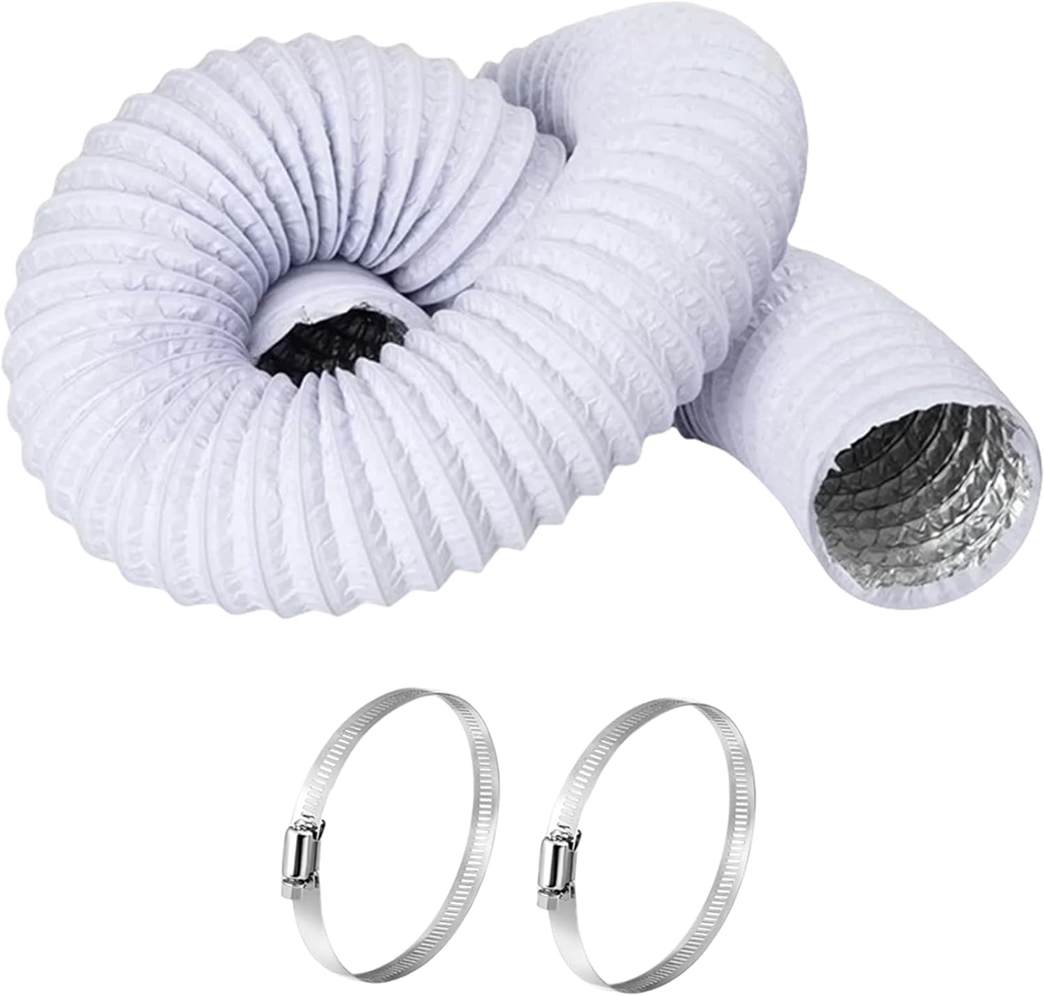 Amazon.co.jp: ダクトホース 76mm-200mm フレキシブルダクト 蛇腹排気