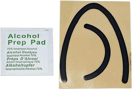 Mouse Skates Feet Sticker for MX ANYWHERE3 /MX Vertical Anti Slip Mice Pad Replacement PTFE Mouse Skates Black Set